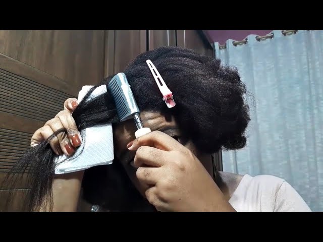 Como eu uso o pente quente no cabelo(dicas) - YouTube