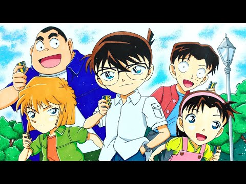 Video Cách vẽ và tô màu Đội Thám Tử Nhí lớp 1B Conan | How... - youtube
