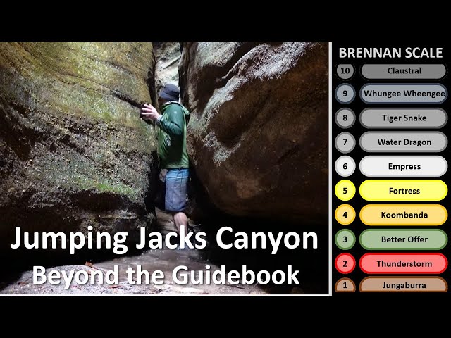 OzCanyons - Beyond the Guidebook - Jumping Jacks class=