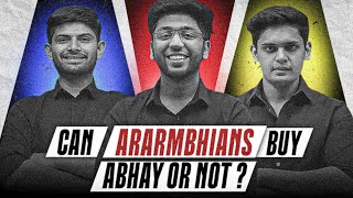 Can Aarambhians Buy Abhay Batch Or Not ? Next Toppers Shobhit Nirwan Nexttoppers Feels