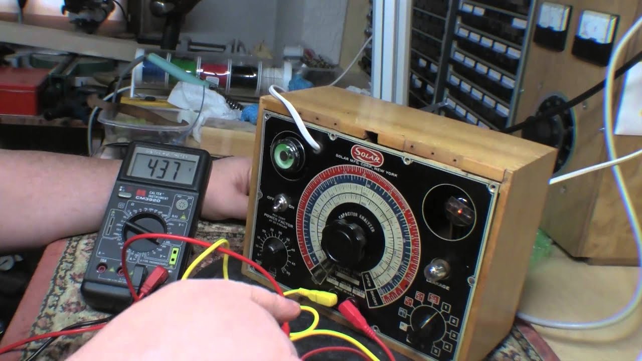 Solar CBB 1.6 Capacitance Analyzer - part 2 - YouTube