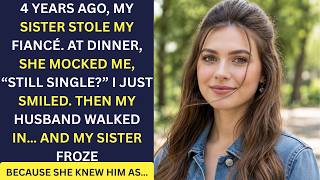 My Sister Stole My Fiancé — 4 Years Later, She Laughed at Dinner… Until My Husband Walked In…