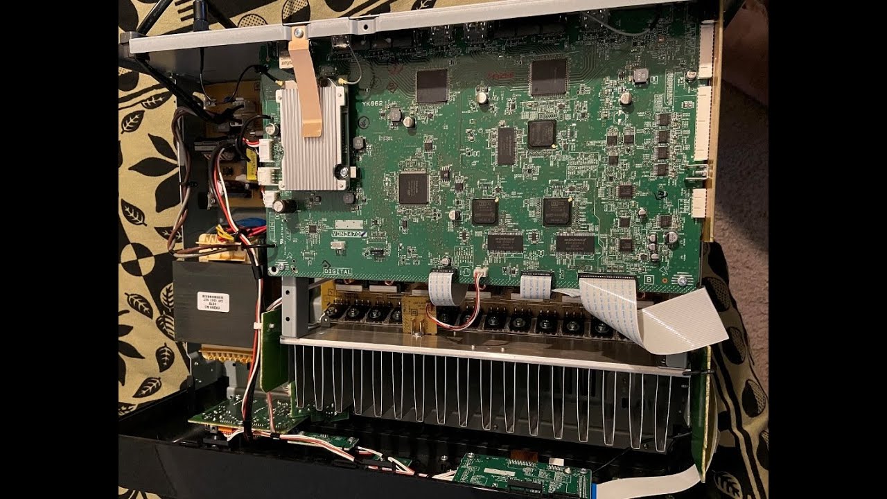 Yamaha TSR700 internals YouTube