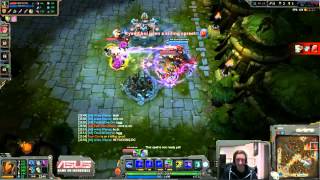 TSM Bjergsen fake DC double kill