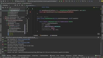 Distributed Programming Fullstack 2021 | S3P39 | Security | Create AuthUser Route in Our Web API