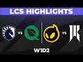 LCS Week 1 Day 2 Highlights | LCS 2026 Spring 🎮