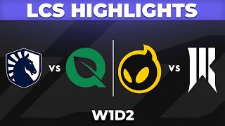 LCS Highlights ALL GAMES W1D2 | LCS 2026 Spring by Onivia