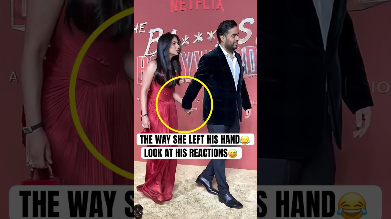 Akash Ambani with Radhika Merchant & Shloka Mehta at Aryan khan Movie Premiere 😍