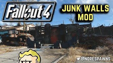 Fallout 4 - NoRespawns - Junk Sanctuary Walls Mod