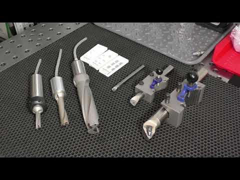 Сверло со сменными пластинами - YouTube