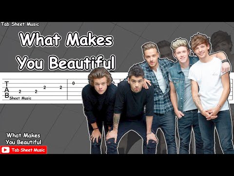 One Direction - What Makes You Beautiful Guitar Tutorial