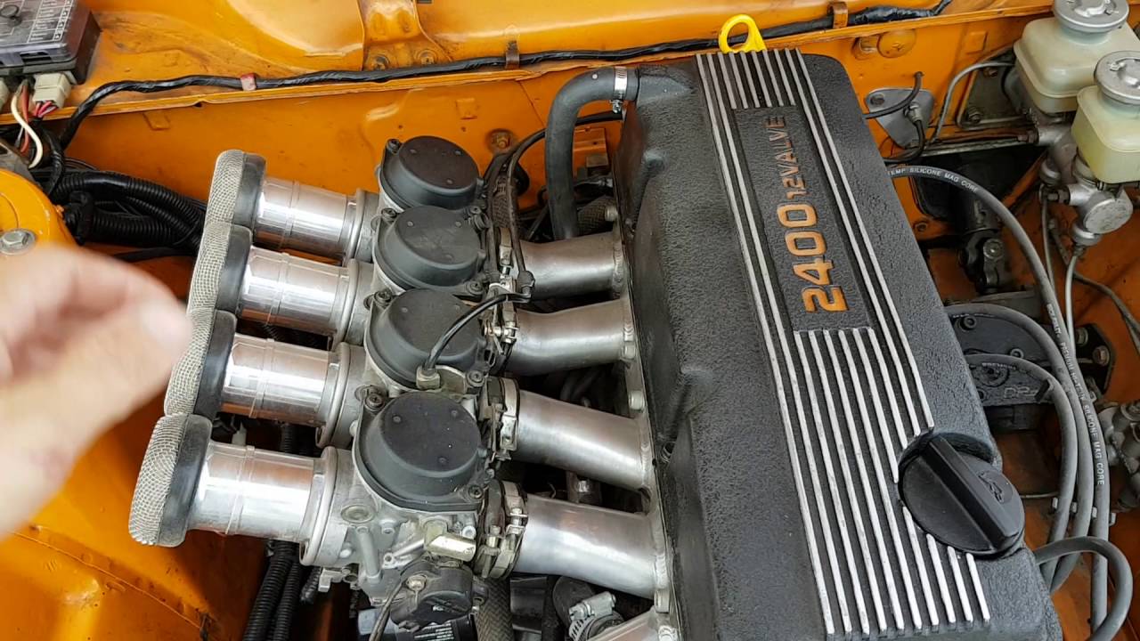 Datsun 510 KA24E with R1 carbs & Megajolt EDIS4, idle and at speed