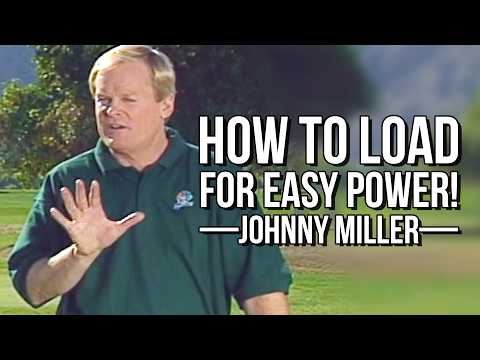 How to LOAD in the Backswing - Johnny Miller