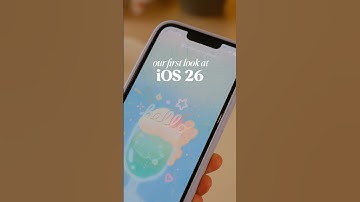 new iOS 26 features! 🧊✨ #ios26 #apple #iphone #liquidglass #iosupdate #homescreen #wallpaper