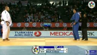 Judo 2013 Grand Prix Samsun Faicel Jaballah Tun - El Mehdi Malki Mar 100Kg