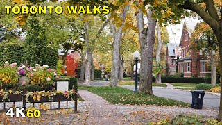 Toronto Summerhill & Rosedale Fall Walk on October 20, 2020