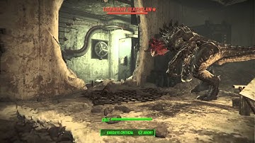 Fallout 4 Legendary Deathclaw 1st encounter