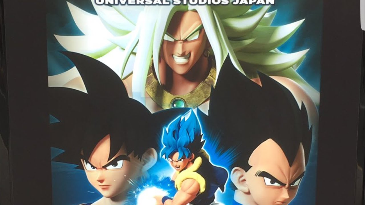 SSGSS Gogeta & God Broly!!!!4D Movie In Japan - YouTube