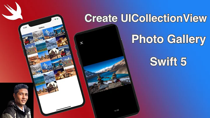 Create UICollectionView Photo Gallery | Swift 5 | No Storyboard