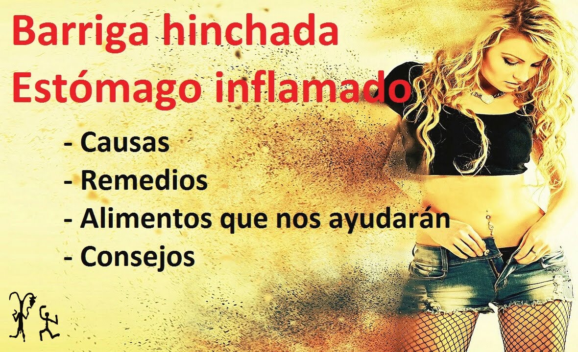 Distensión abdominal o vientre hinchado causas remedios y alimentos que nos ayudarán. remedios naturales para la artritis