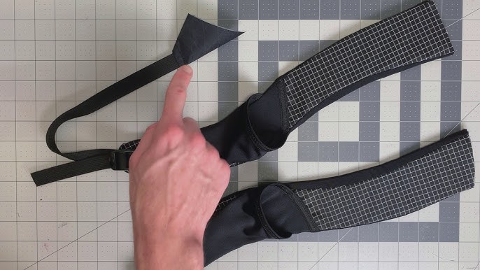 DIY Lightweight Backpack -Backpack Shoulder Straps Build for Enchantment  Pack - MYOG 