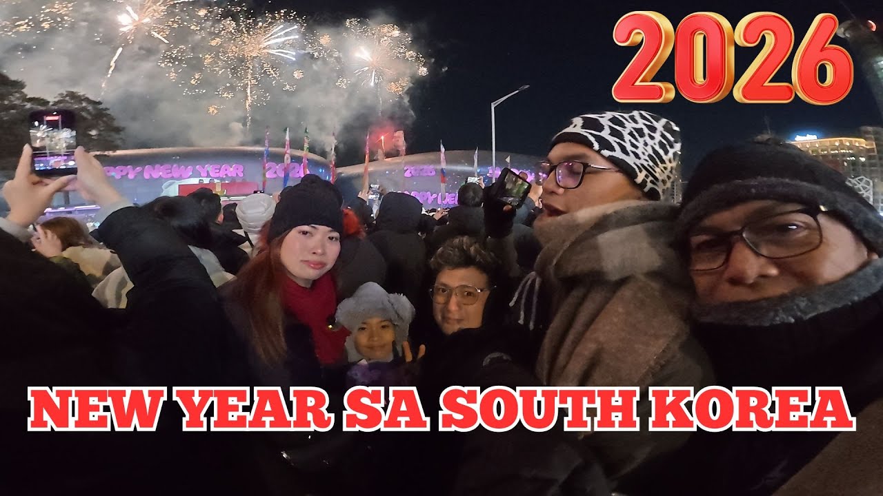 Korea Travel | Ganito pala mag New Year sa South Korea | it's freezing cold.
