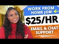 WORK FROM HOME JOBS 2023 | NO PHONES  CHAT SUPPORT &amp; EMAIL SUPPORT