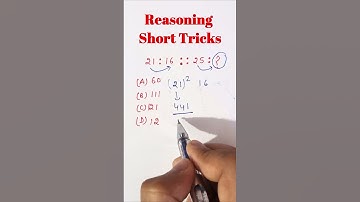 Number Analogy | Reasoning Short Tricks || Find the Missing Number ?  | #shorts CTET, TET, SUPER TET
