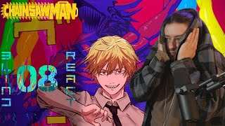 Teeaboo Reacts - Chainsaw Man Episode 8 - F#CK