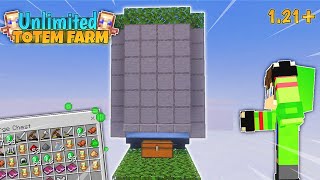 Best & Easiest RAID FARM in Minecraft PE 1.21+🔥 Unlimited Totem/Emerald 💎 screenshot 1