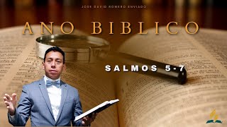 Año Biblico : SALMOS 5-7 / MAYO 30, 2024