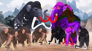 Download Lagu 5 Giant Woolly Mammoth Vs Monster Mammoth Battle MP3