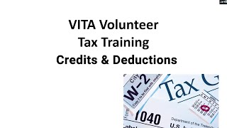 Tax Law 3: Credits & Deductions
