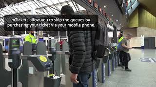 How to use our ticket barriers