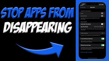 How to Stop Apps Disappearing from Your iPhone 📲| Disable Offloading Apps