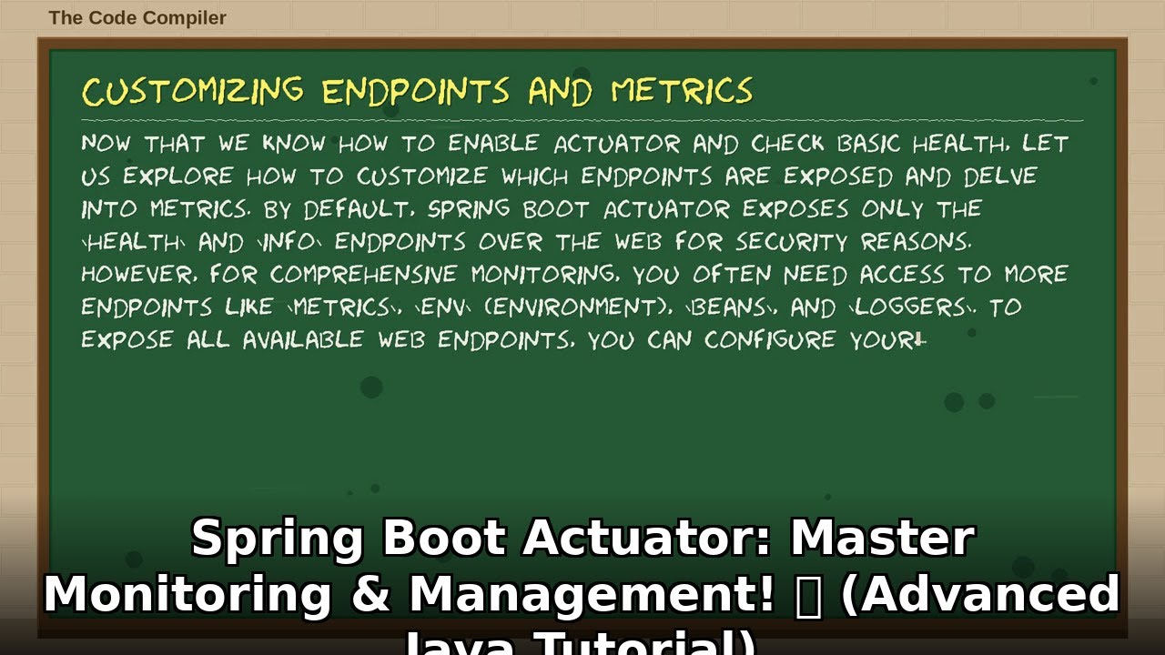 Spring Boot Actuator: Master Java Monitoring & Management! 🚀 Advanced ...
