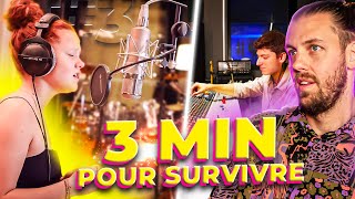 Ils ont 3 minutes pour survivre et rester dans l'aventure...