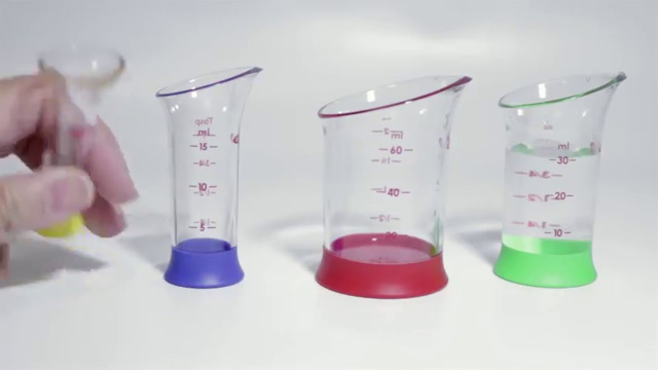 Oxo Mini Measuring Beaker Set - measuring spoons