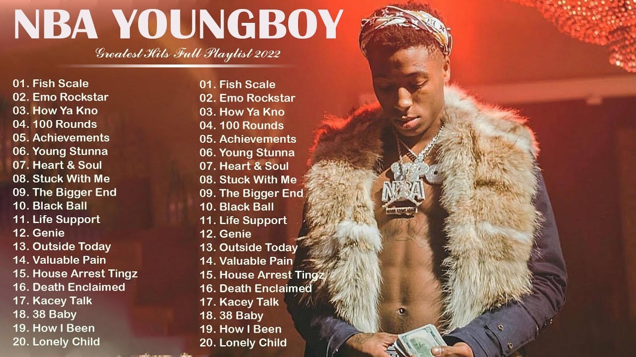 Best YoungBoy Never Broke Again Songs Of All Time YoungBoy Greatest ...