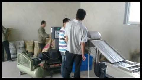 Plastic color masterbatch twin screw extruder line