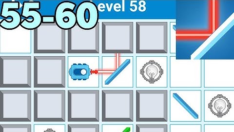Laser Puzzle - Logic Game Level 56 57 58 59 60 53-Star Android Walkthrough