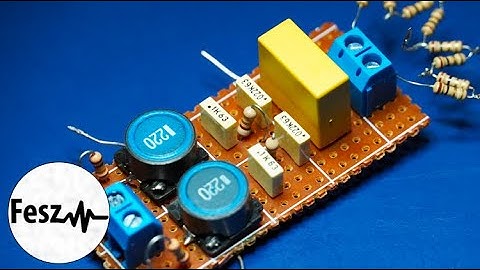 The Class D audio amplifier - More filters (3/3)