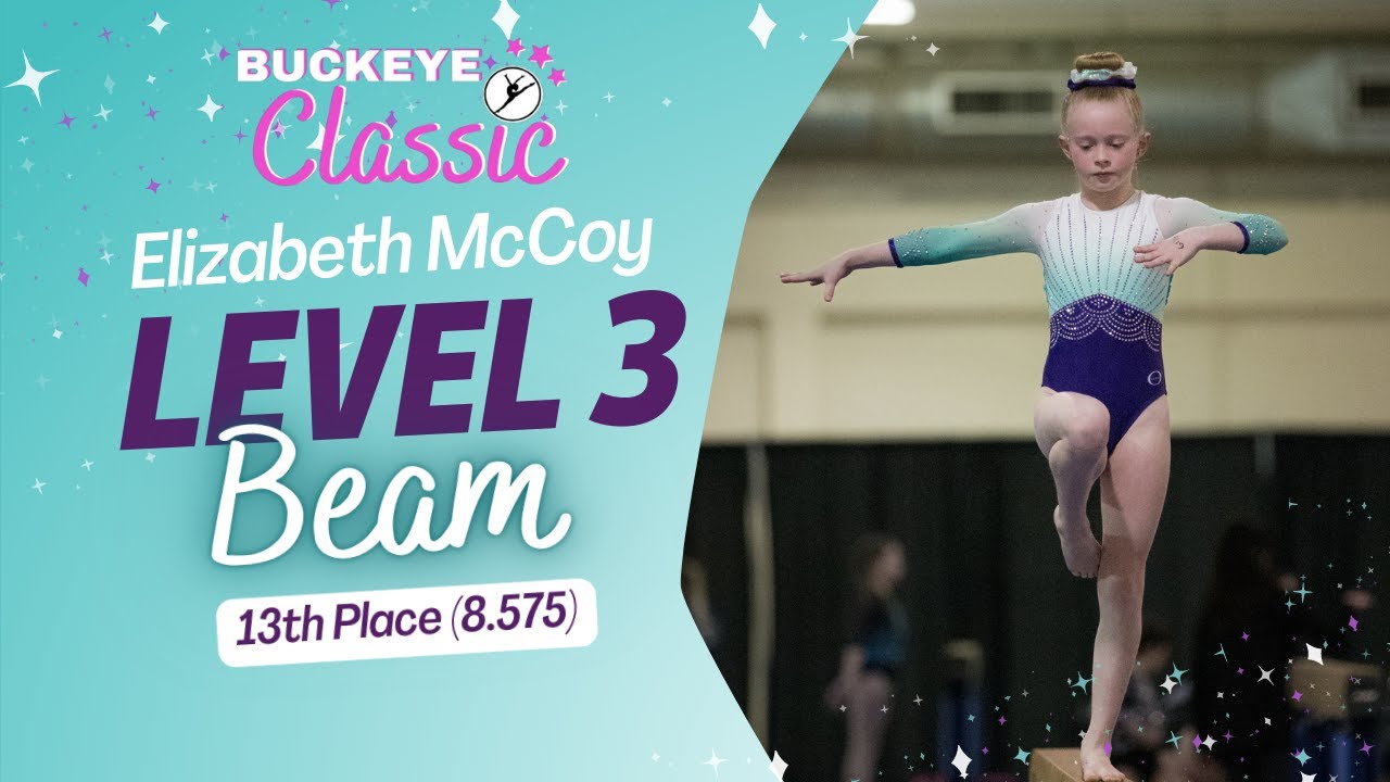 Level 3 Beam Routine (8.575) - Buckeye Classic 2023 - YouTube