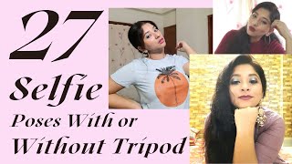 Simple selfie poses with or without Tripod | Selfie Ideas | Instagram Poses #shorts screenshot 4
