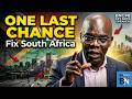 Prince Mashele BNC 8 South Africa Has One Last Political Option And Everything Depends On It