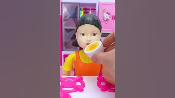 Squid Game Set Toys Satisfying with Bonnie ASMR Unboxing Videos #squidgame