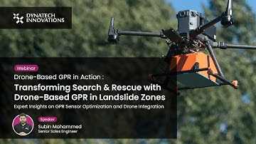Transforming Search & Rescue with Drone-Based GPR