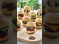 Bite-sized, flavor maxed Tiny burgers, big love Sliders that pack a punch Mini but mighty 👍👌🍔