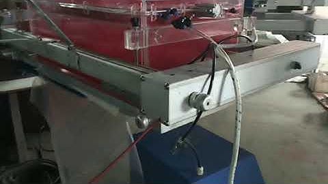 YH multi color screen printer with flocking machine 带植绒功能印刷机