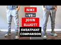 Nike Tech Fleece Joggers Pants vs John Elliott Escobar Sweatpants - Review, Comparison, Sizing